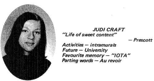 Judi Craft -THEN